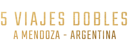 participa por uno de los 5 viajes dobles