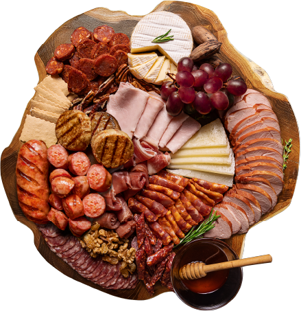 tabla de embutidos y quesos